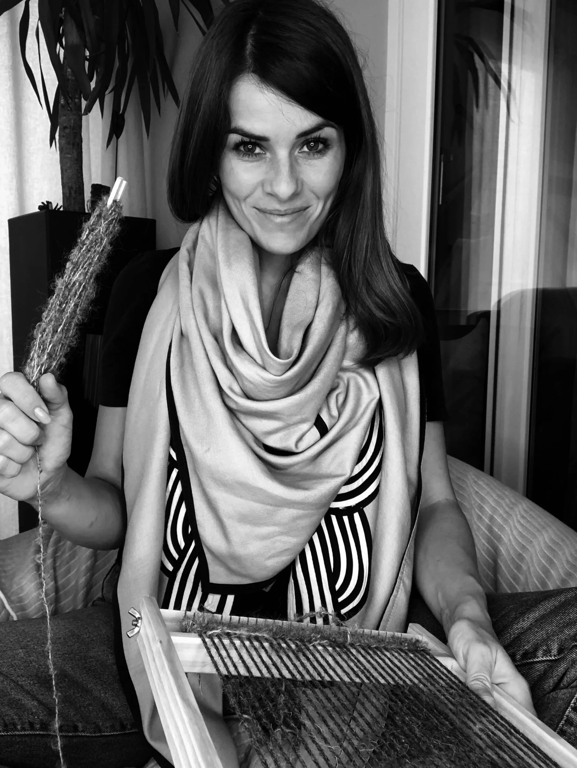Textile designer Caterina Quartana
